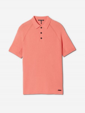 Sun Day Red 3D Knit Polo Hunter | JP9201634