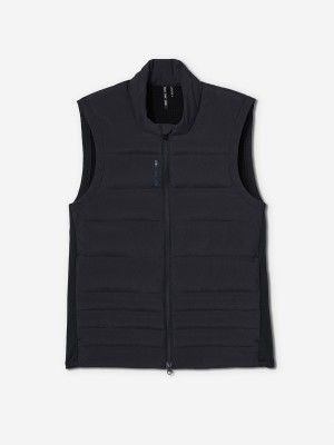 Sun Day Red Insulated Grid Vest Zwart | BV1375048