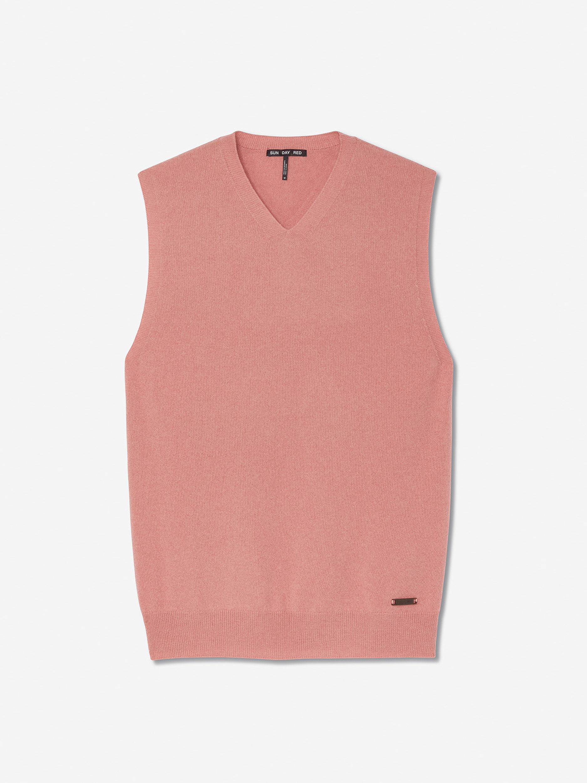 Sun Day Red 3D Tour Cashmere Vest Roze | IZ9504268