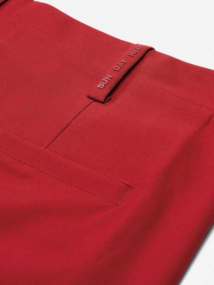 Sun Day Red Dynam Classic Pant Rood | IA4956278