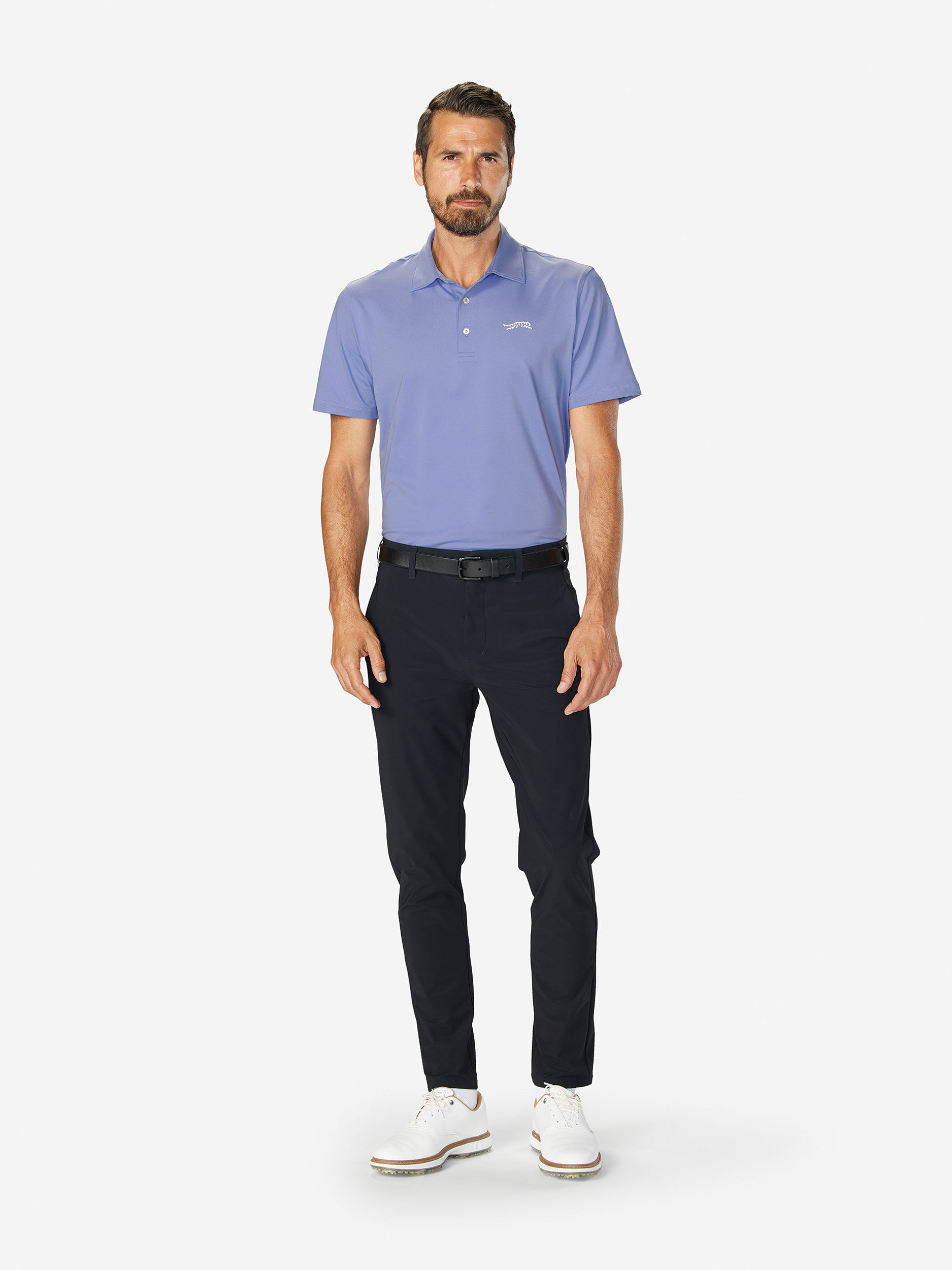 Sun Day Red Fairway Solid Polo Paars | PY8406971