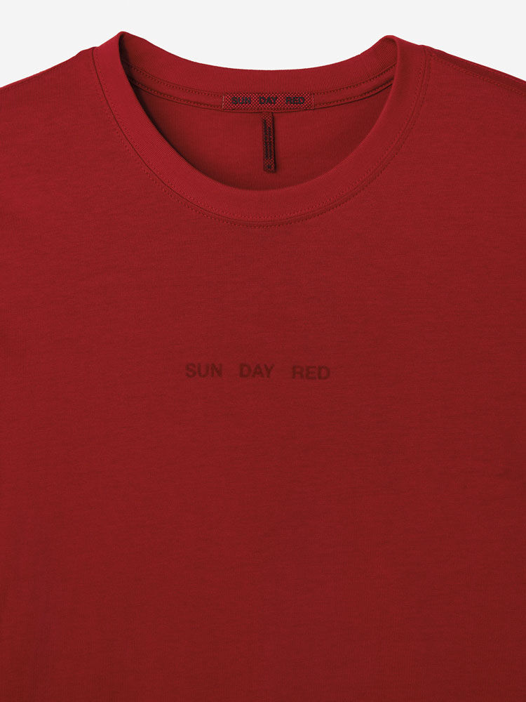 Sun Day Red Long Sleeve Dark Matter T-Shirt Rood | GW2967031