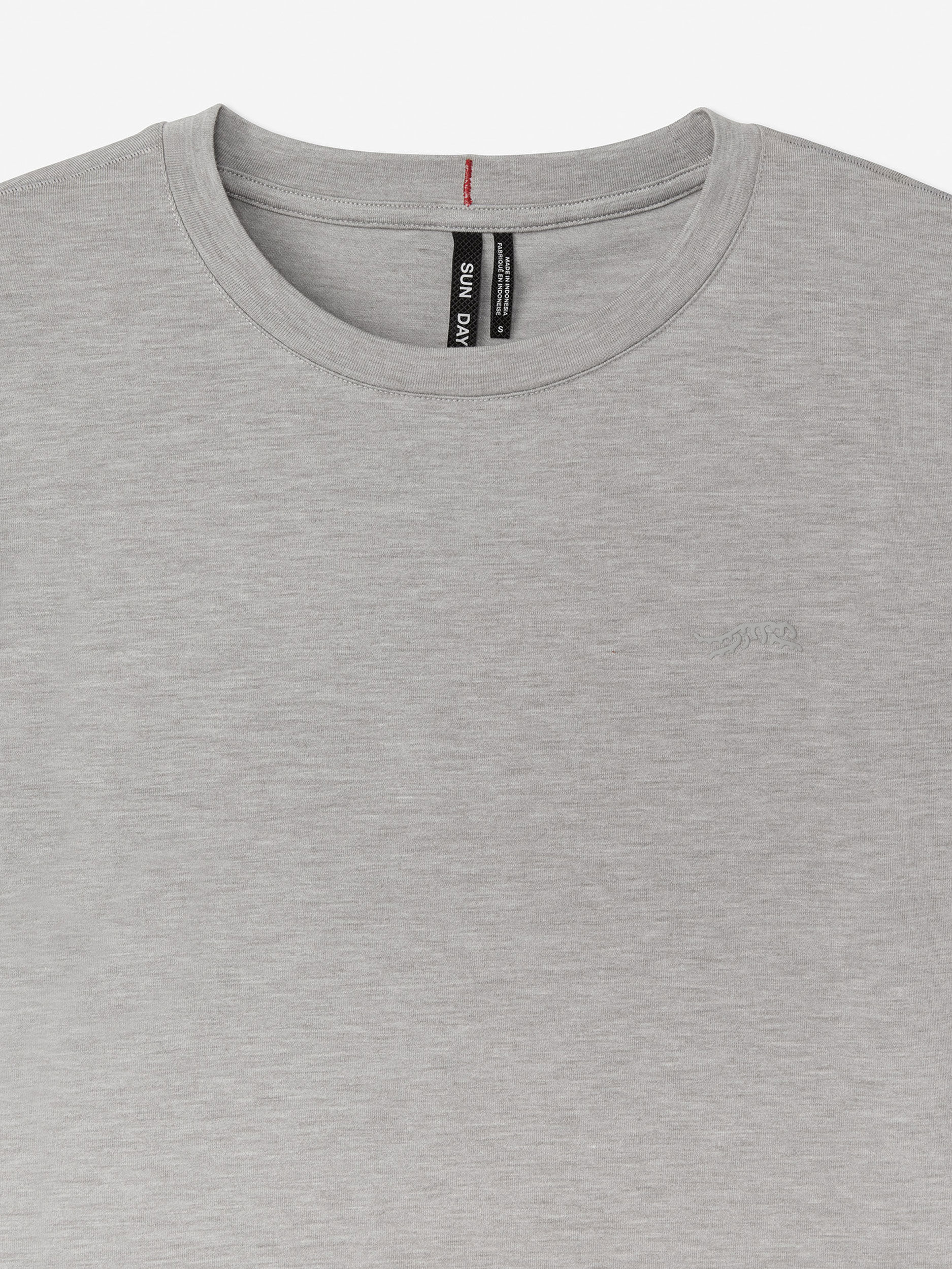 Sun Day Red Long Sleeve Performance Mini Icon T-Shirt Gray | NU6471259