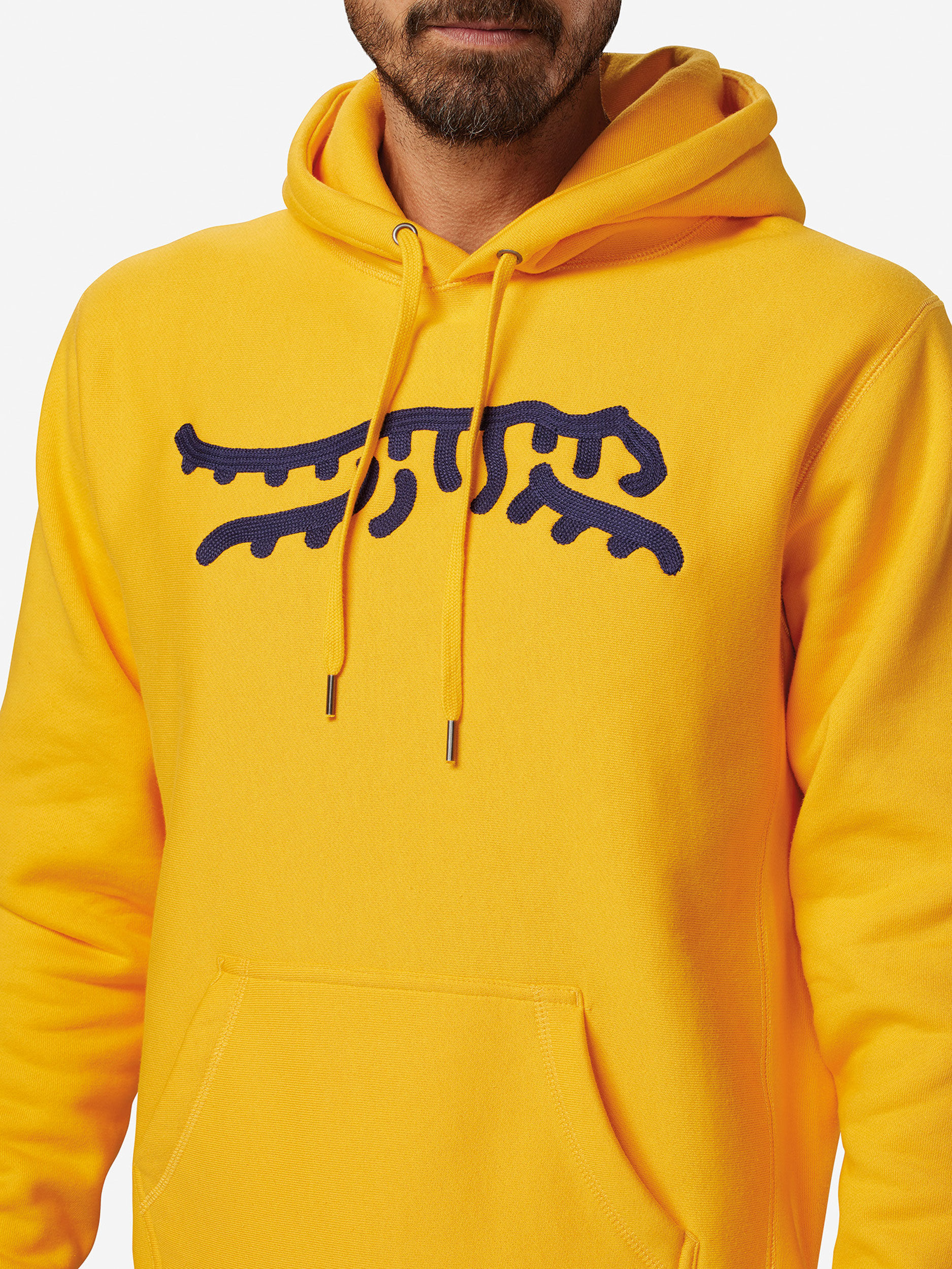 Sun Day Red Luare Chain Stitch Hoodie Gold/Navy | KO0496823