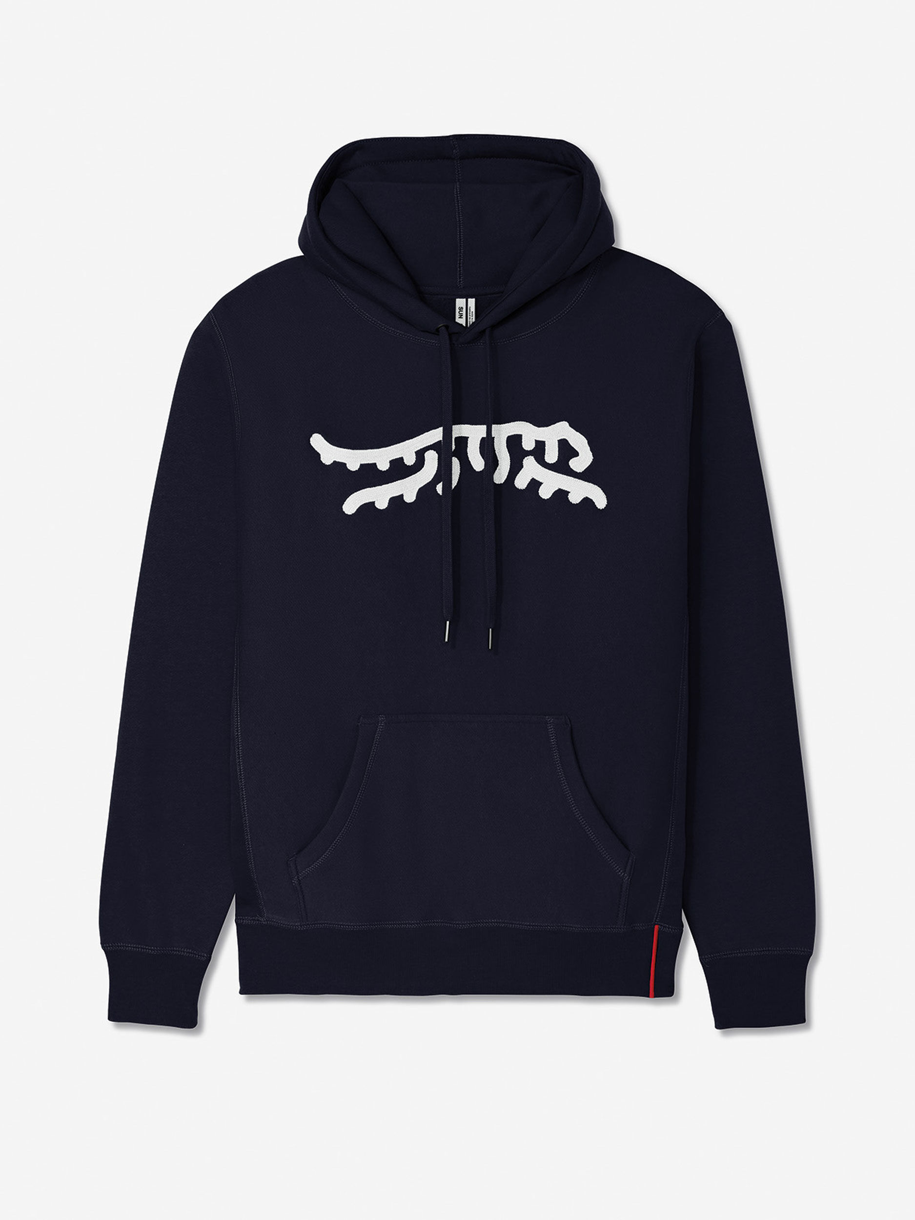 Sun Day Red Luare Chain Stitch Hoodie Navy/White | GW0975168