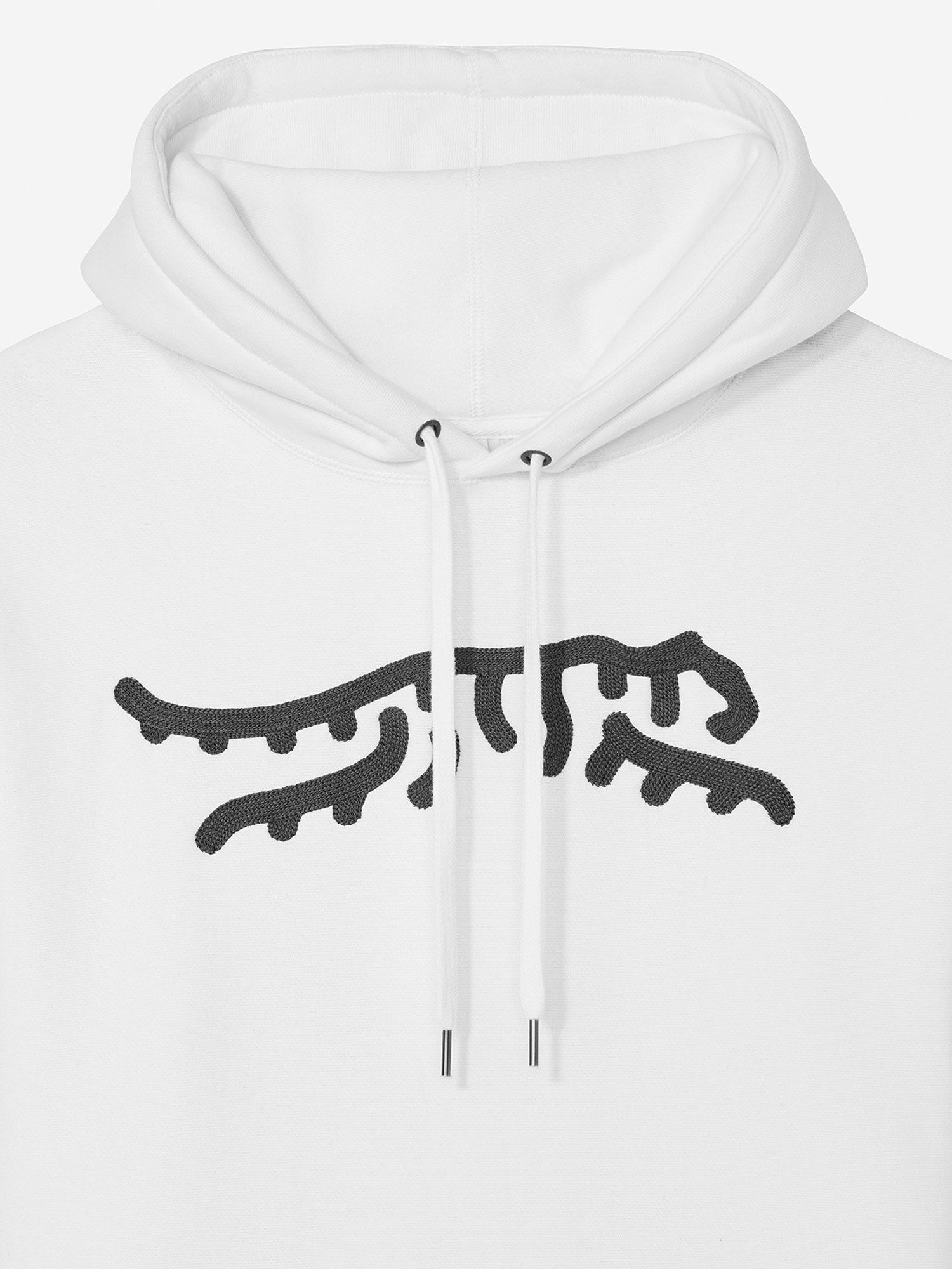 Sun Day Red Luare Chain Stitch Hoodie White/Gray | ZK2945378