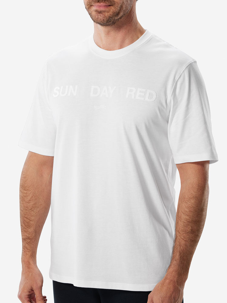 Sun Day Red SunDay T-Shirt Wit | LF0293568